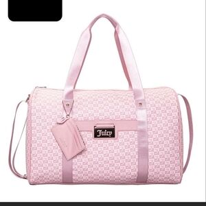 Juicy Couture Light Pink Travel Bag
